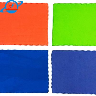 14*5*14.5cm Custom Jewelry Cleaning Cloth Microfiber Jewelry Cloth OEM