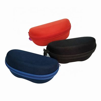 Lightweight EVA Zipper Sunglasses Case Custom Logo Scratch Resistant